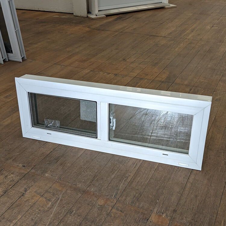 28.25" x 9.5" Basement Single Slider