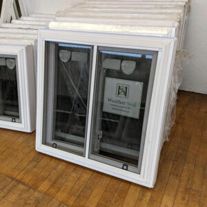 30" x 30" Double Slider